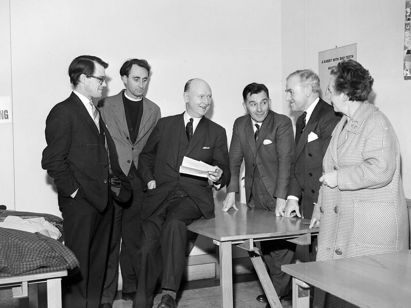 Cramond Association Brains Trust in Cramond School in November 1962