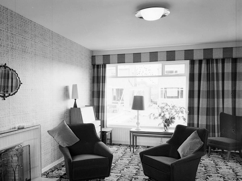 A show house at Cramond in May 1962.