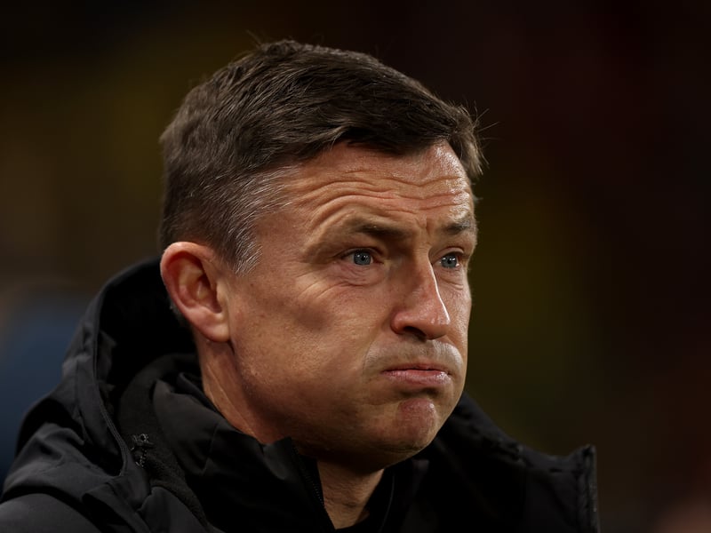 Points from last six games: 7