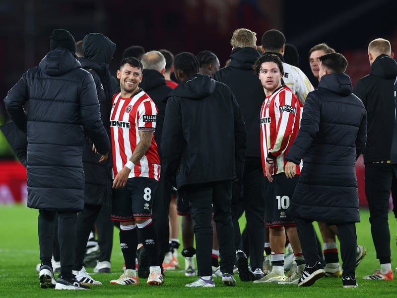 Which leaves, on the other wing, another huge decision between two of United's best creative talents. Assuming Wilder sticks with two up top, as expected, then something is going to have to give in terms of the combinations behind them. Whoever misses out, though, is a ridiculous weapon to have off the bench
