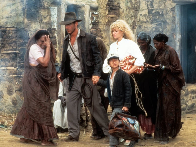 Harrison Ford returned as Indy in Indiana Jones And The Temple of Doom - watched by 18.95 million people on BBC1 on Christmas Day 1987. 