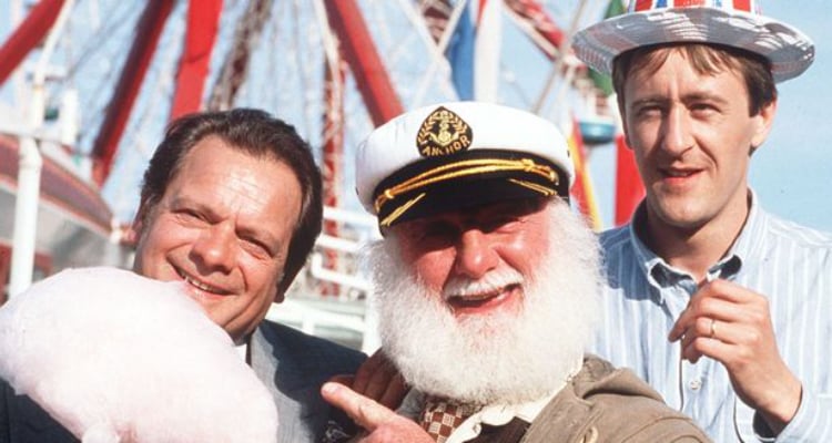 Only Fools and Horses' dominance continues with its 1989 special, watched by 20.10 million viewers. It saw the Trotter family and their friends head to the Margate seaside, ony to see them become stranded after their coach blows up and then finding the hotel they've booked is less than salubrious. 