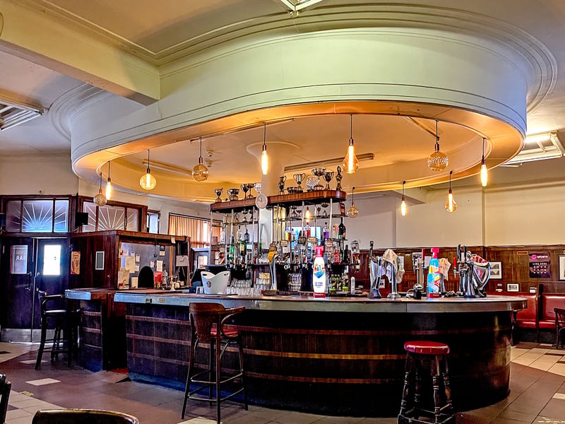 You'll struggle to find a classier pub than this one. The Shettleston pub is one of the most intact of Glasgow’s unspoilt pubs, has an island bar interior in a ‘streamlined’ Art Deco style. 1169 Shettleston Rd, Glasgow G32 7NB. 