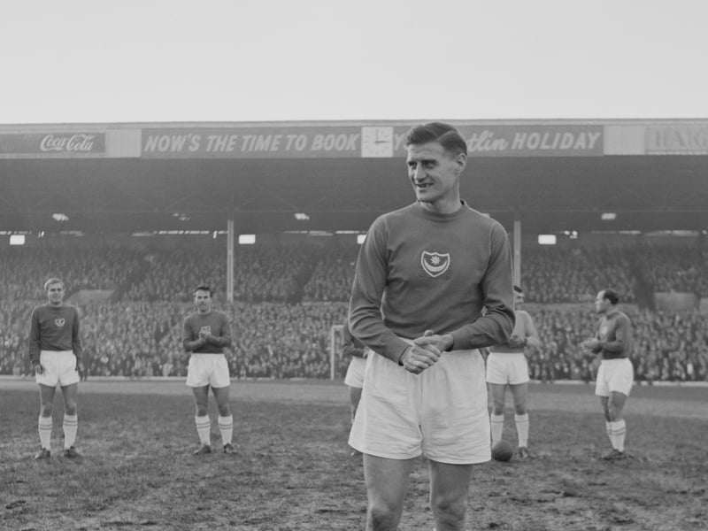 Jimmy Dickinson is a true Portsmouth legend, spending his entire playing career at the club from 1946 to 1965. He made more than 800 appearances and played a central role in back-to-back league title victories in 1949 and 1950. Known as 'Gentleman Jim', he later served Pompey as both manager and long-time club secretary.