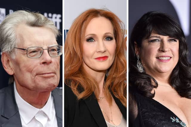 Three of the richest authors in the world.