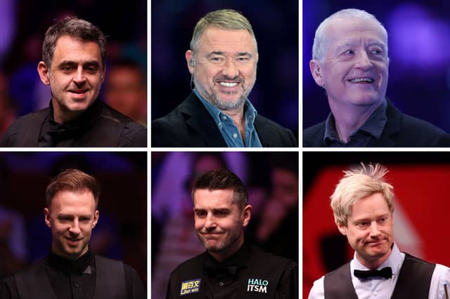 Six of the richest snooker players in history.