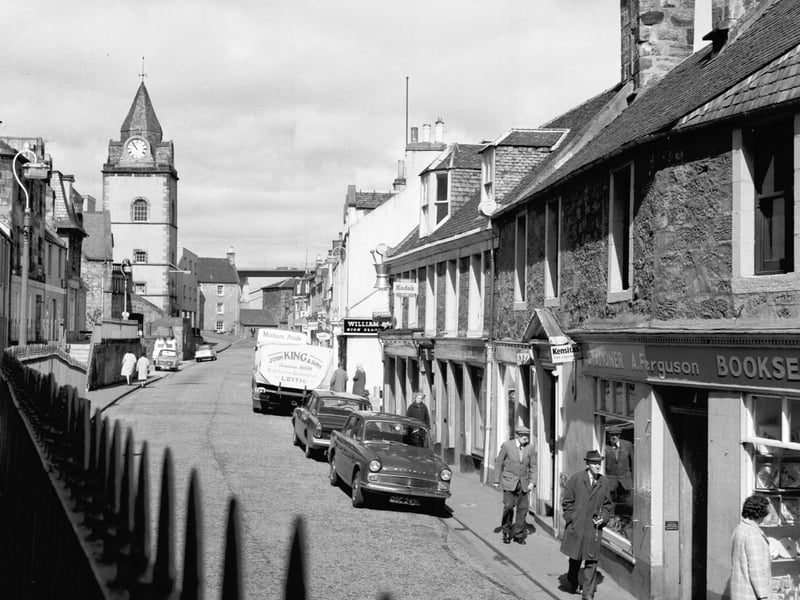The High Street in South Queensferry pictured in May 1966.