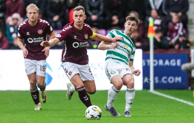 Celtic and Hearts have a number selection decisions to make ahead of this weekend's table topping clash at Parkhead. Cr: SNS Group.