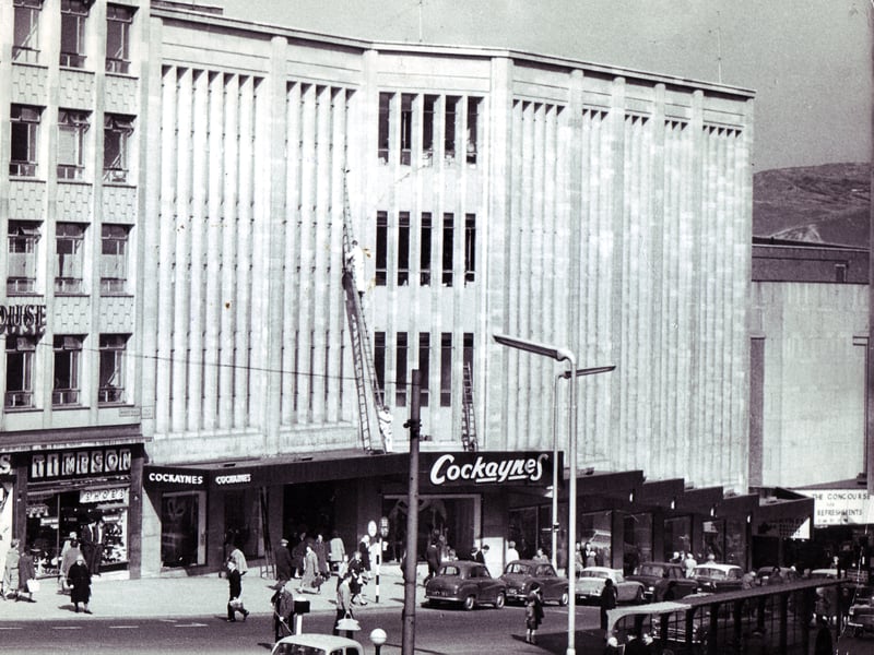 Cockayne's department store, in Sheffield, before it was acquired by Schofield's in 1972