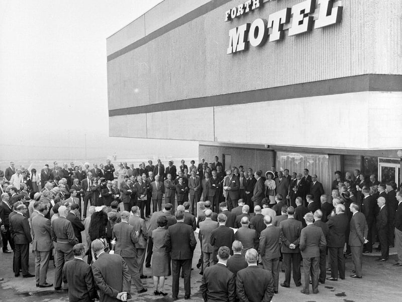 The opening of the Forth Bridge Motel in South Queensferry in 1962.