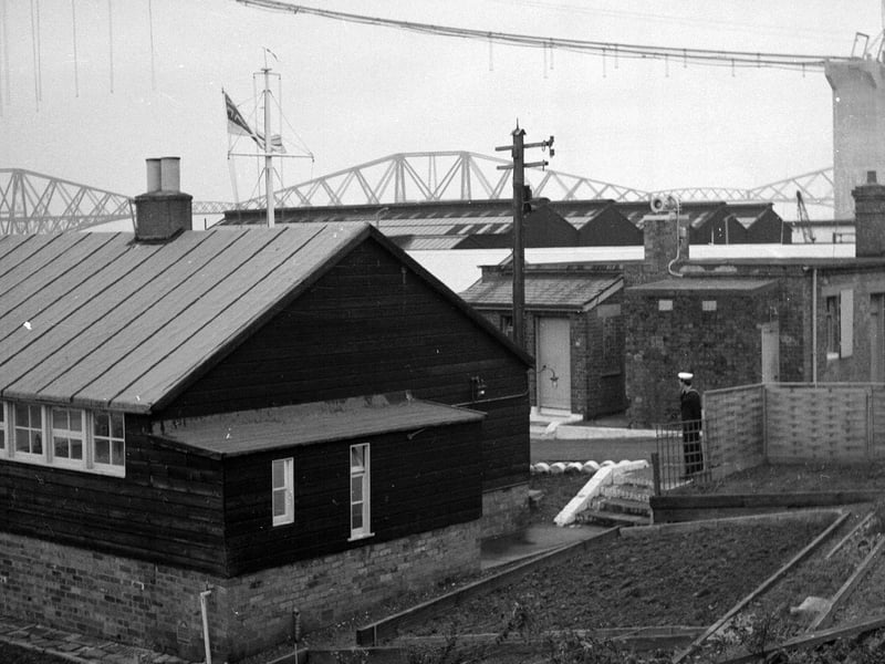 A corner of the station at South Queensferry in April 1963.