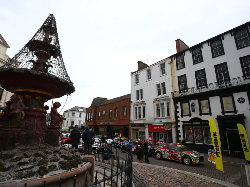 Dumfries, in southern Scotland, came in at 7th place and 94th in the UK. According to Rightmove, house prices in Dumfries have an overall average of £168,925 over the last year