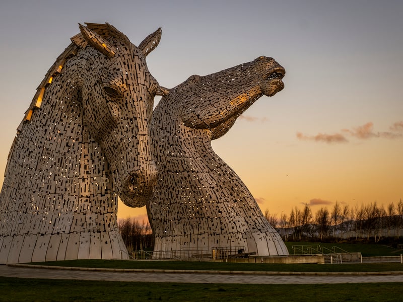 Falkirk, in Scotland's central belt, came in 12th place and 125th place in the UK. According to Rightmove, the average price for a property in Falkirk is £159999 over the last year