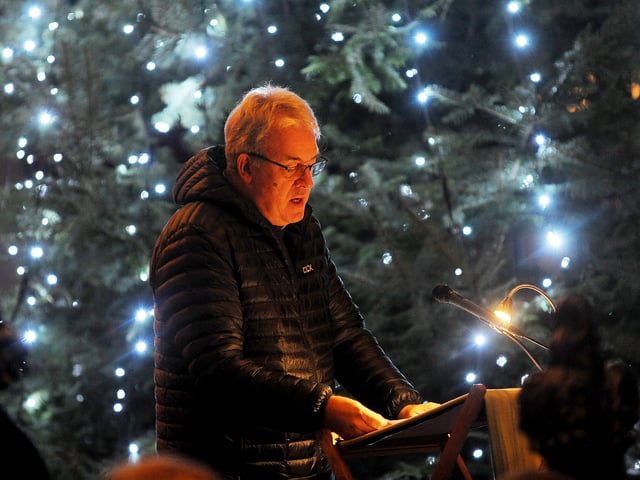 Duncan Wood, former ITV Calendar presenter and ambassador for Martin House Hospice. 