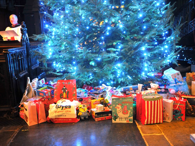 A selection of presents placed under the tree for Cash For Kids Mission Christmas