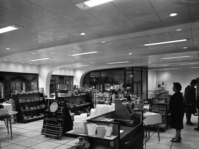 The new hardware department in Jenners in December 1962.