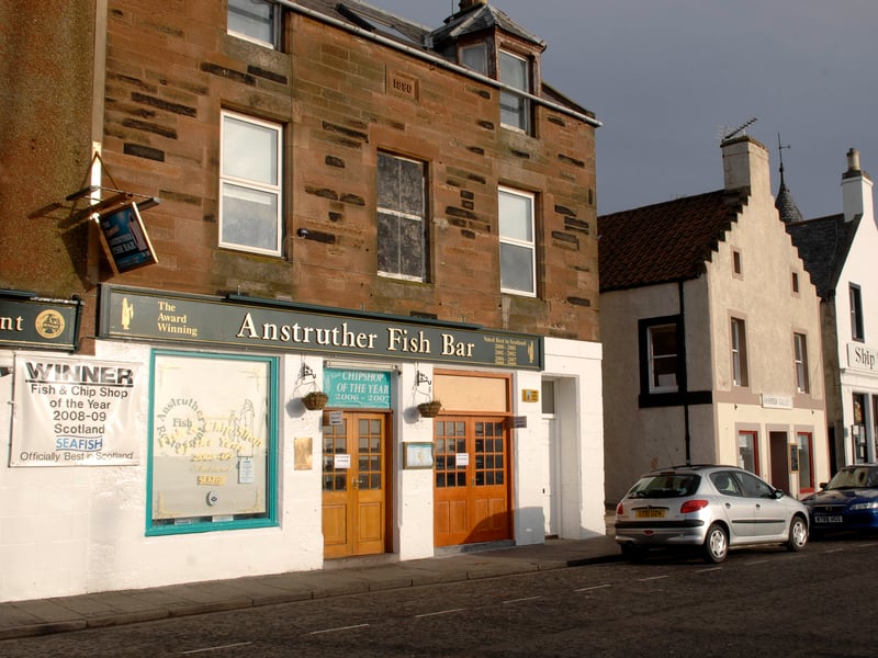 Anstruther Fish Bar, in the East Neuk of Fife Village of Anstruther, pictured in 2009, after reaching the finals of a national competition