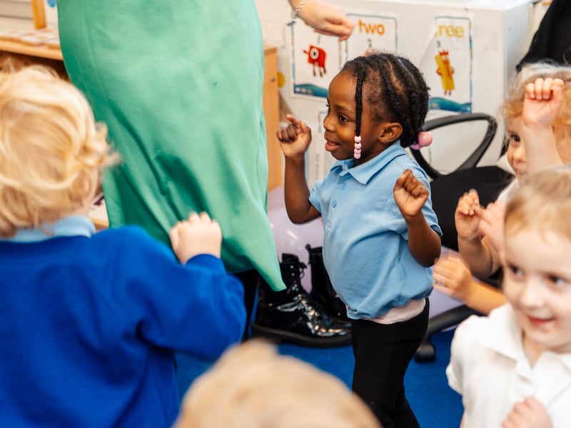 Westover Pre-School, in Portsmouth, has celebrated its first birthday.
Pictured: Some of the children at the pre-school.
Picture: Matthew Clark