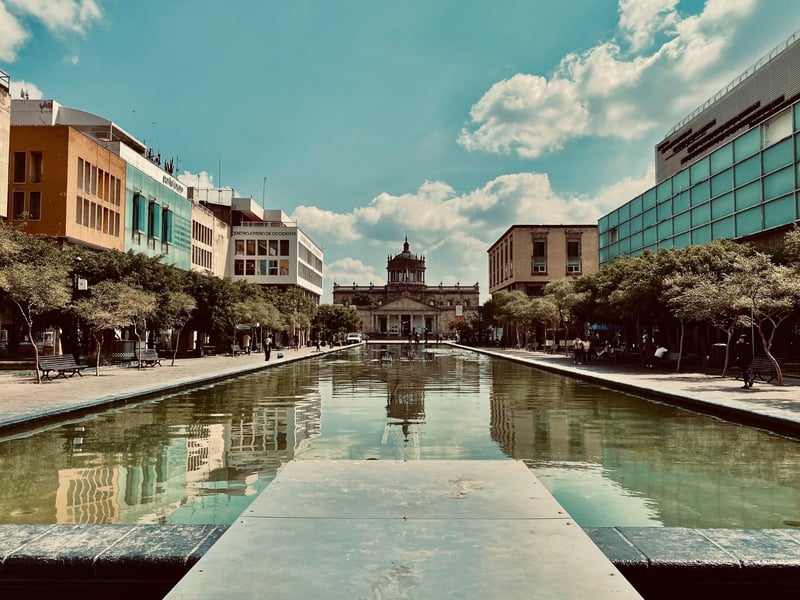 The cheapest place for a pint? Guadalajara! Mexico's second-largest city and the capital of Jalisco state, with a metropolitan population exceeding 5 million people. Founded in 1542, it serves as a major hub for technology, culture, and industry. The birthplace of mariachi music, tequila, and charrería (Mexican rodeo).