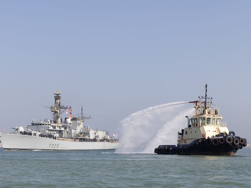 HMS Lancaster has been officially retired from the Royal Navy fleet in Bahrain after serving in the force for over 34 years.