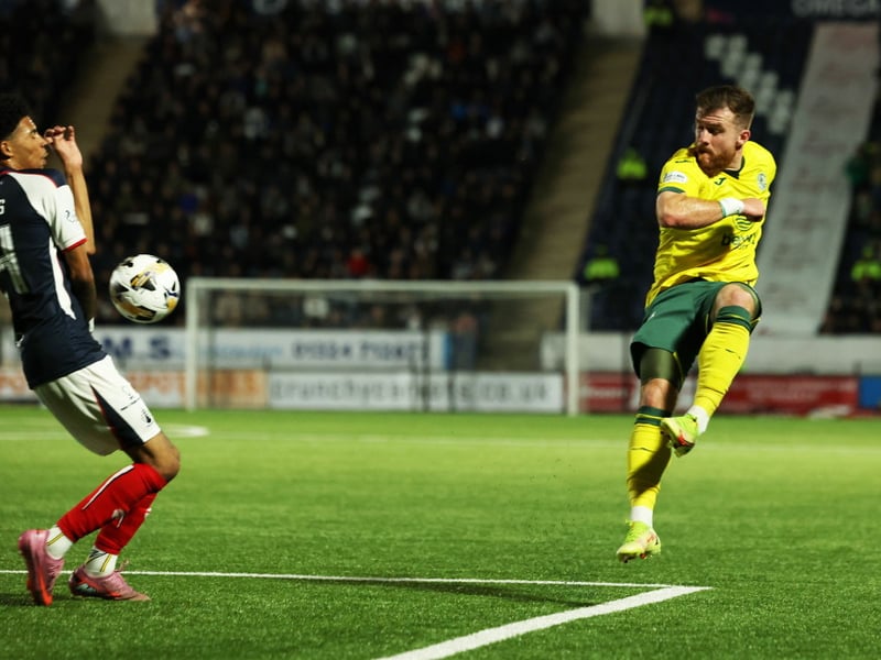Could miss the clash at Ibrox with a calf injury, but is pushing hard to included – but may have to be held back for his own sake, according to head coach Gray.