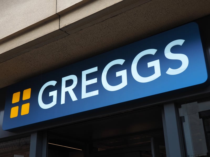 Greggs in Central Arcade, City Centre was awarded a 5 star food hygiene rating on November 12.