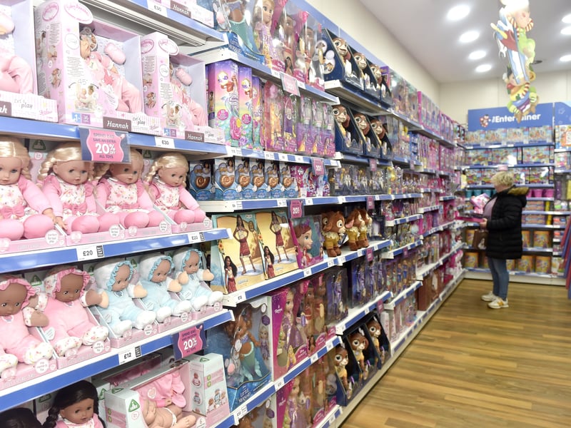 A selection of the toys on sale at The Entertainer.
