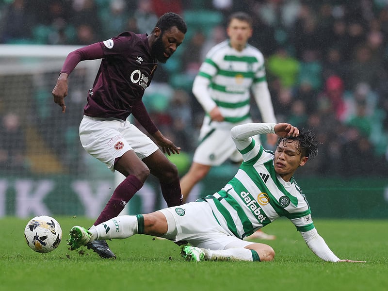 Has made progress in his return from a hamstring injury, and is hoping to be part of the squad to face Rangers at Tynecastle this weekend.