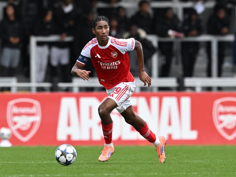 Another of the seemingly endless line of talent to come off the Arsenal youth conveyor belt. The defender is just 16, but Londoner got Champions League minutes against Club Brugge last month.