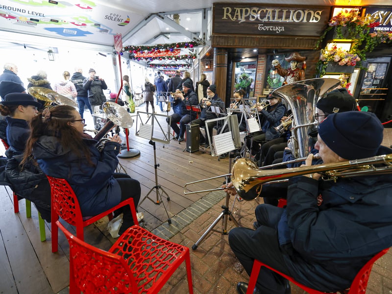 Salvation Army Band. Picture: Chris Moorhouse (301125-26)