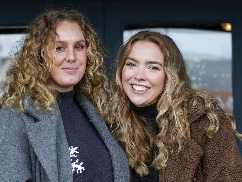 Georgina Curruthers, left, and Alison Read. Picture: Chris Moorhouse (301125-30)