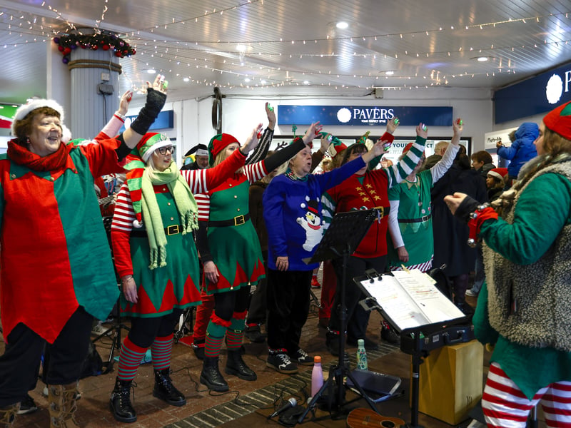 The Igloo Choir. Picture: Chris Moorhouse (301125-18)