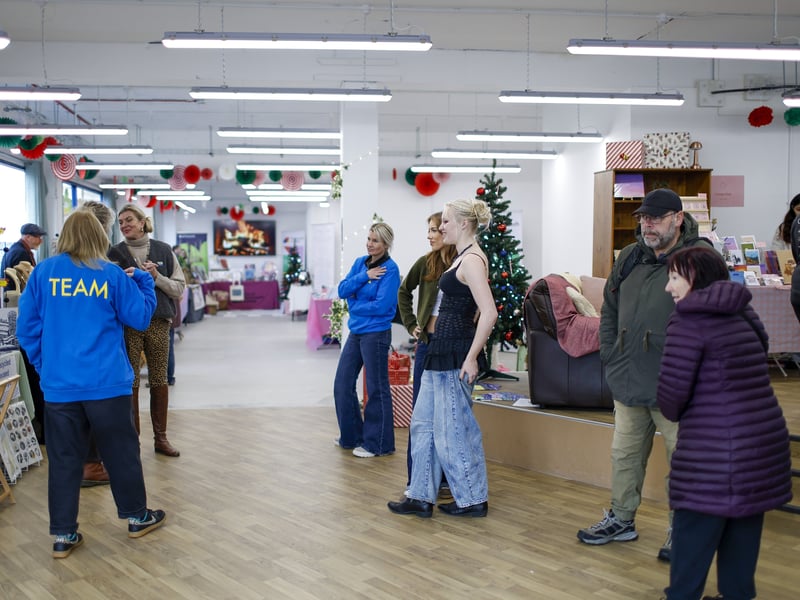 Small Business Taster Christmas Market inside Playland. Entrepreneurs showed off their products at a Portsmouth City Council and Portsmouth Creates initiative in Commercial Road, Portsmouth
Picture: Chris Moorhouse (301125-13)