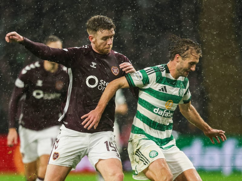 His combination with Halkett is one of the reasons why Hearts sit top of the league. A calm presence and did his job very well, holding firm when Celtic were in the ascendancy. 8