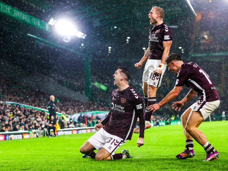 Moved from right-back into a central midfield role and he battled away all afternoon. Hearts benefitted from his aggressiveness in that part of the pitch. Capped off an excellent afternoon with a powerful header to put Hearts 2-0 up. A hard man to stop when he gets going. 9