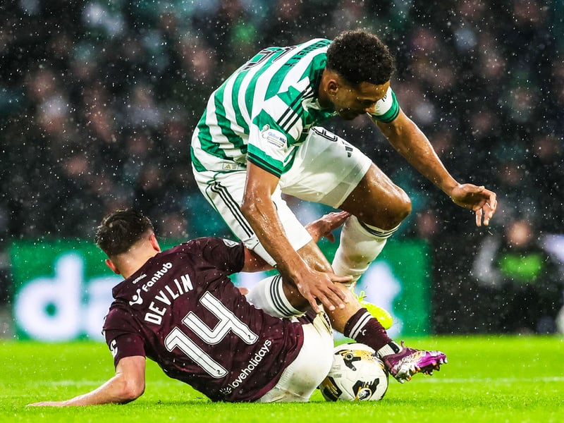 Covered every blade of grass hassling and harrying the Celtic midfield. Yellow-carded midway through the second half. In the form of his life right now. 9