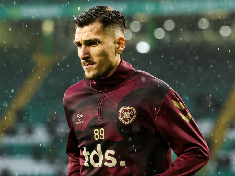 The Greek winger wasn't able to have the same impact as he did when these two teams met at Tynecastle. Had one left-footed effort from a presentable position that he dragged wide. Came off for Kingsley. 6