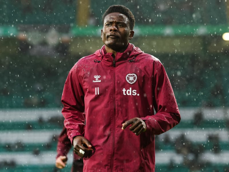 Derek McInnes used his bench wisely. Landry Kabore (above) was introduced as well as Stephen Kingsley, Jamie McCart, Frankie Kent and Christian Borchgrevink.