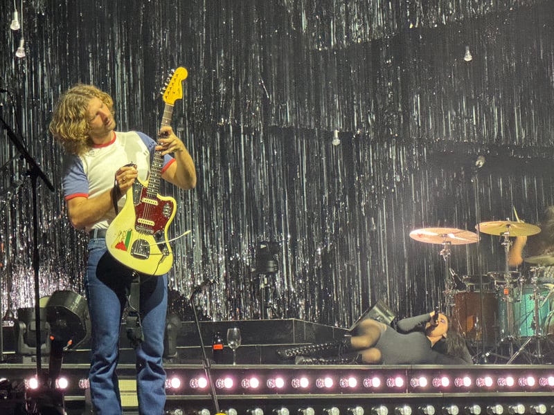 It was the band's first visit to the city since playing the TRNSMT Music Festival earlier this year.