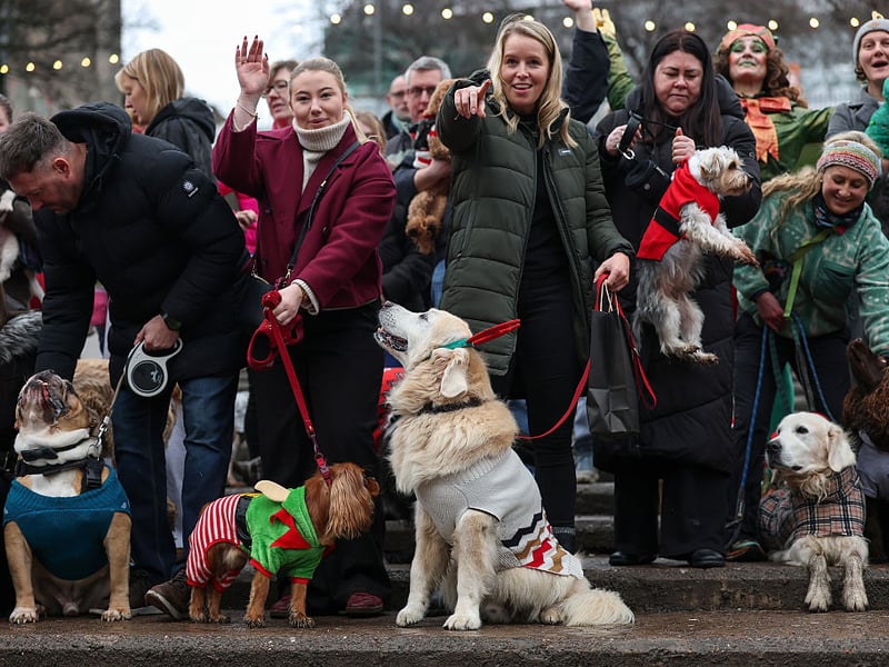 The event took place in Edinburgh Princes Street Gardens.