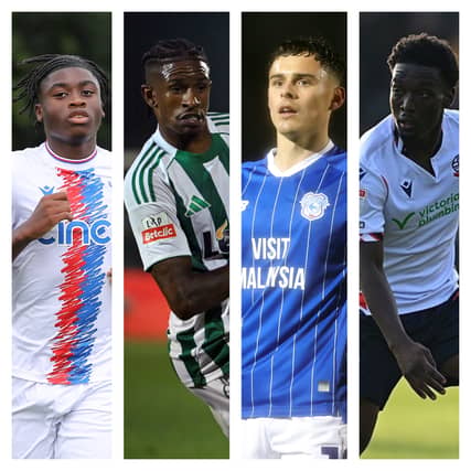 From left to right: Hindolo Mustapha, Andre Luiz, Alex Robertson and Amario Cozier-Duberry have all been linked with Pompey.