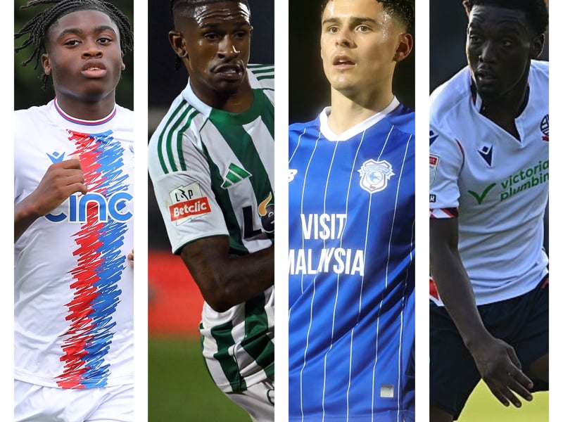 From left to right: Hindolo Mustapha, Andre Luiz, Alex Robertson and Amario Cozier-Duberry have all been linked with Pompey.