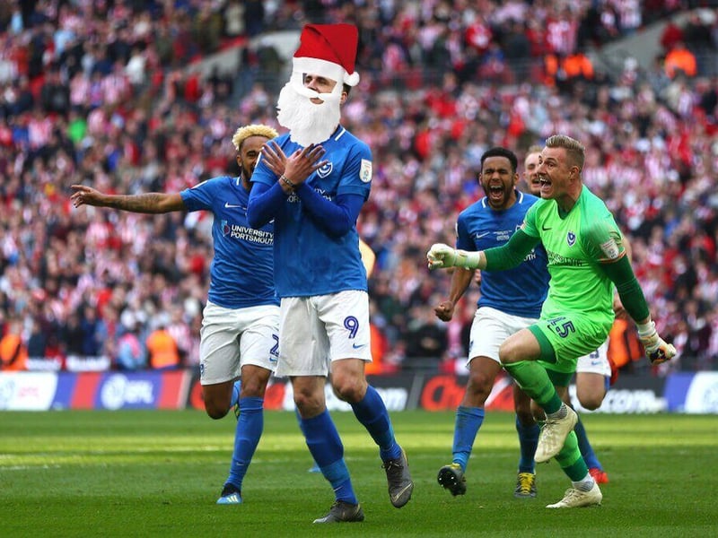 Clue: This former Pompey striker is well-adept at taking penalties.