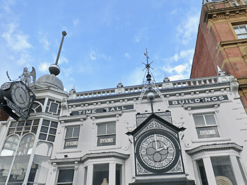 Look up at the spire of the former Yorkshire Bank, and you will spot a small, black orb—a rare and fascinating relic of the city's past. This is a Victorian time ball, which would drop daily at 1 p.m. using an electrical signal from Greenwich to help merchants and citizens accurately set their watches before the advent of accurate radio signals.