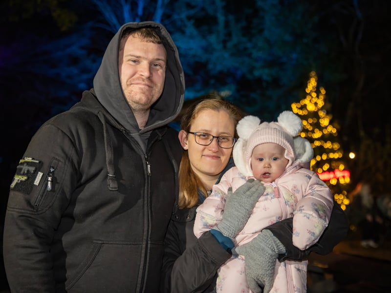 Pictured - Hastings family from Waterlooville

Photos by Alex Shute