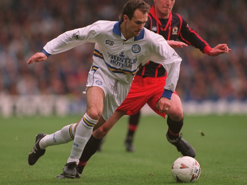An England international despite being born in Australia, Dorigo made over 170 appearances for the Whites after joining from Chelsea in 1991.