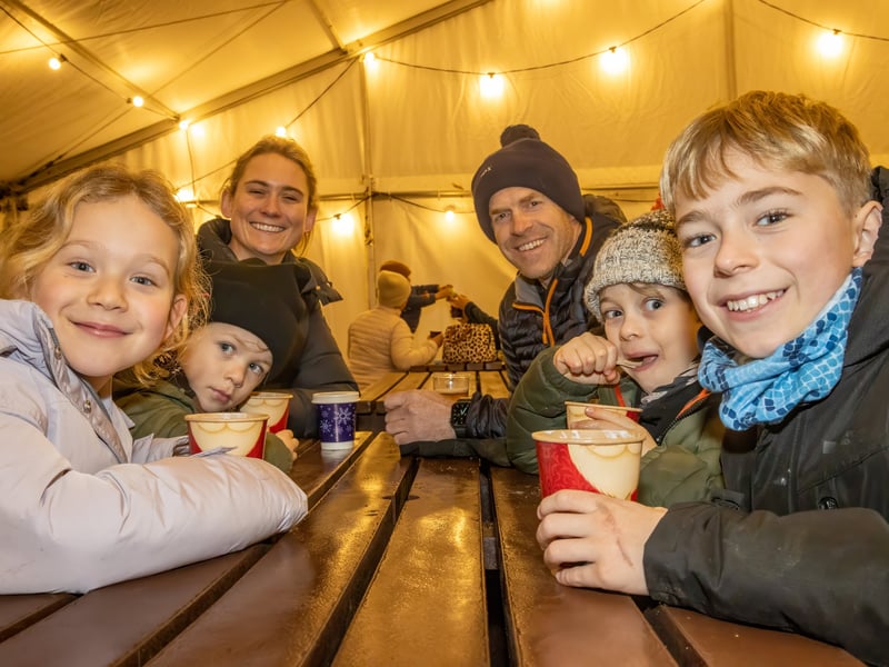 Pictured - Huxham family from Chichester

Photos by Alex Shute