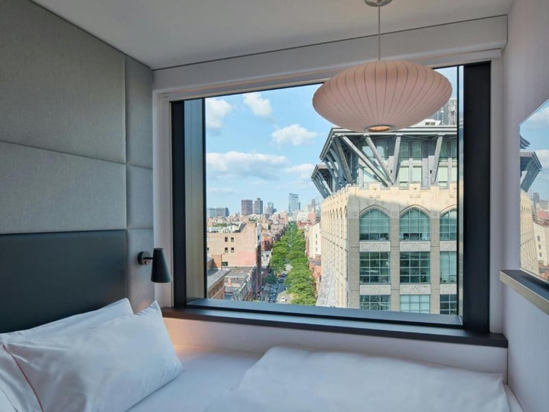 With prices beginning at £211 per night, and a Booking.com rating of 8.9, the citizenM Boston Back Bay is one of the cities most cost efficient hotels, and offers a central location with a view. Like other central hotels, it is around a 40 minute drive from the location of Scotland's first two games at the World Cup.