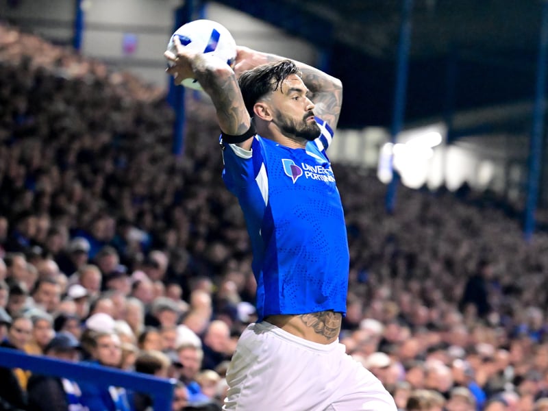 Played a hugely important role in Pompey’s play and was a central link between the defence and attack. Calm and composed in the engine room and was always looking for any ways to open up the Swansea defences.