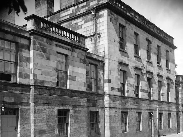 Warriston House, in Inverleith, shortly before it was demolished in 1964.